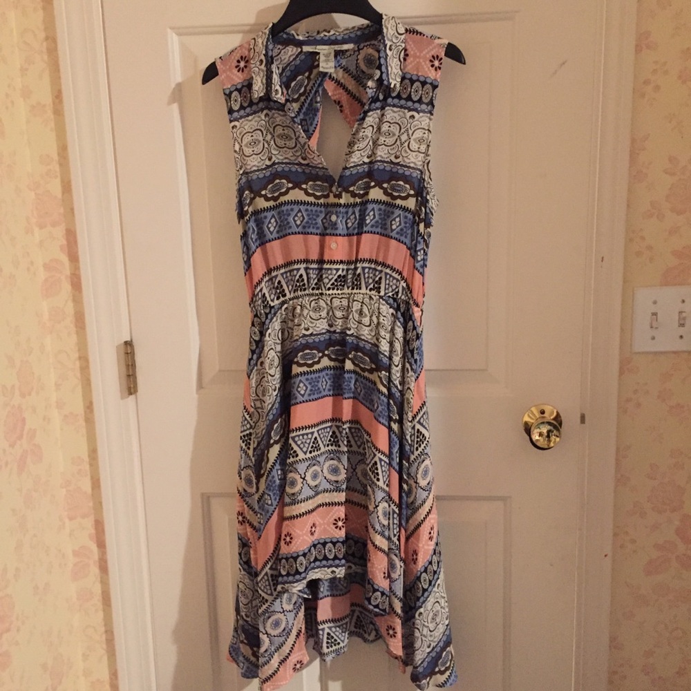 🌸HP Weekend Wear🌸 cute patterned dress Sz S - Picture 2 of 3